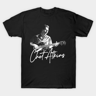 Chet Atkins / Vintage Style Fan Design T-Shirt